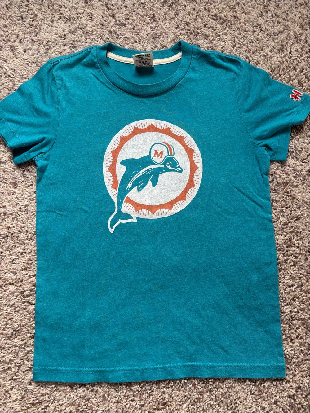 HOMAGE Miami Dolphins T-shirt